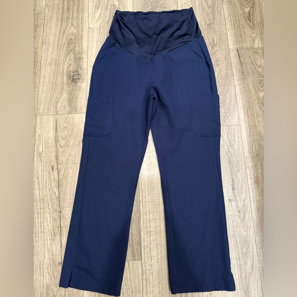 Mandala maternity scrub pants